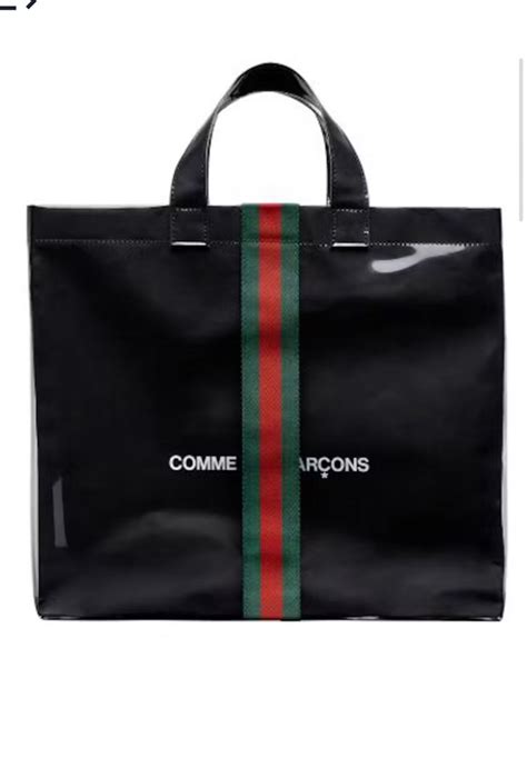 Gucci x Comme des Garcons Tote Bag Black 